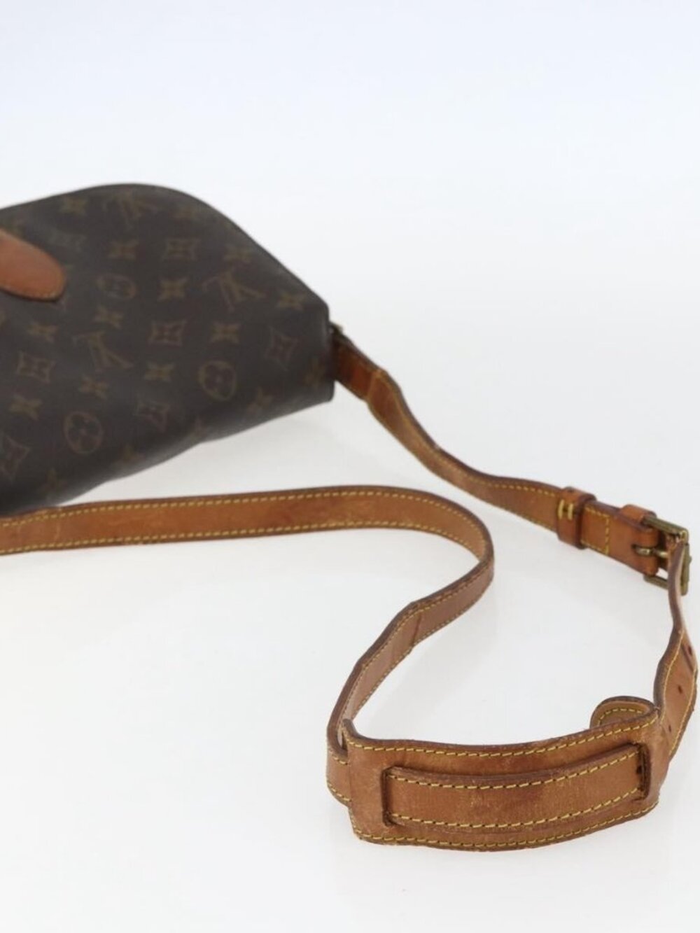 Authentic LOUIS VUITTON Monogram Saint Cloud GM Shoulder Bag M51242 LV - Picture 14 of 16